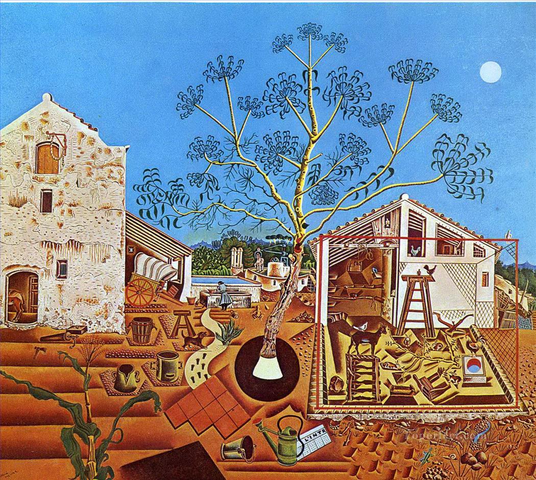 The Farm Joan Miro Oil Paintings